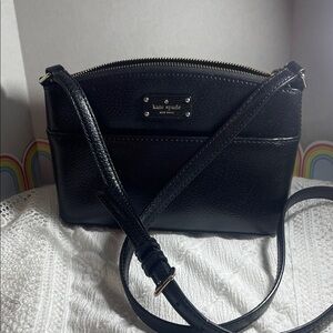 Kate Spade Midnight Black Crossbody Bag